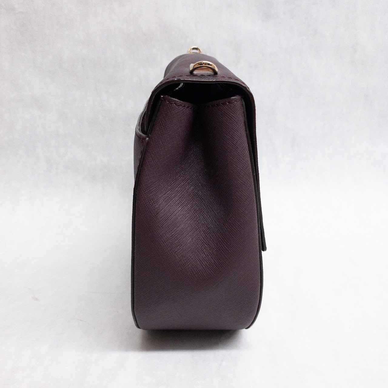 Kate Spade Saffiano Leather Small Saddle Bag