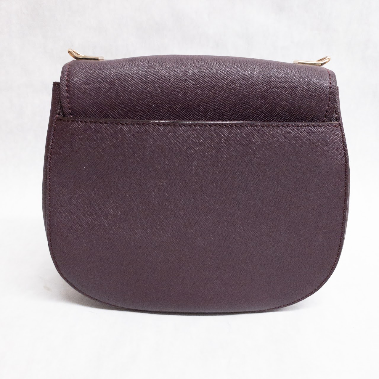 Kate Spade Saffiano Leather Small Saddle Bag