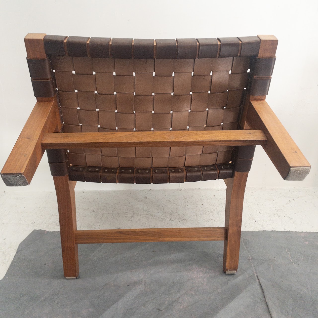 Leather Lounge Chair Pair