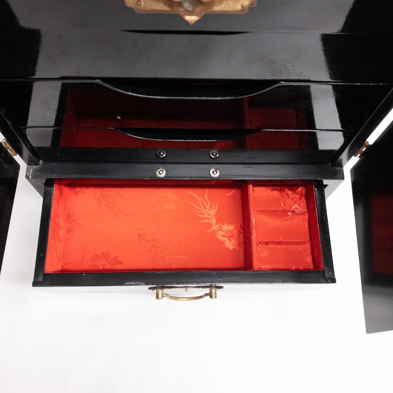 Black Lacquer Jewelry Box