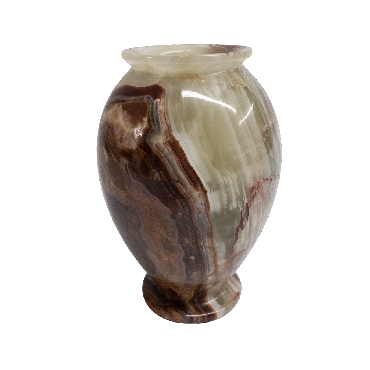 Alabaster Footed Vase