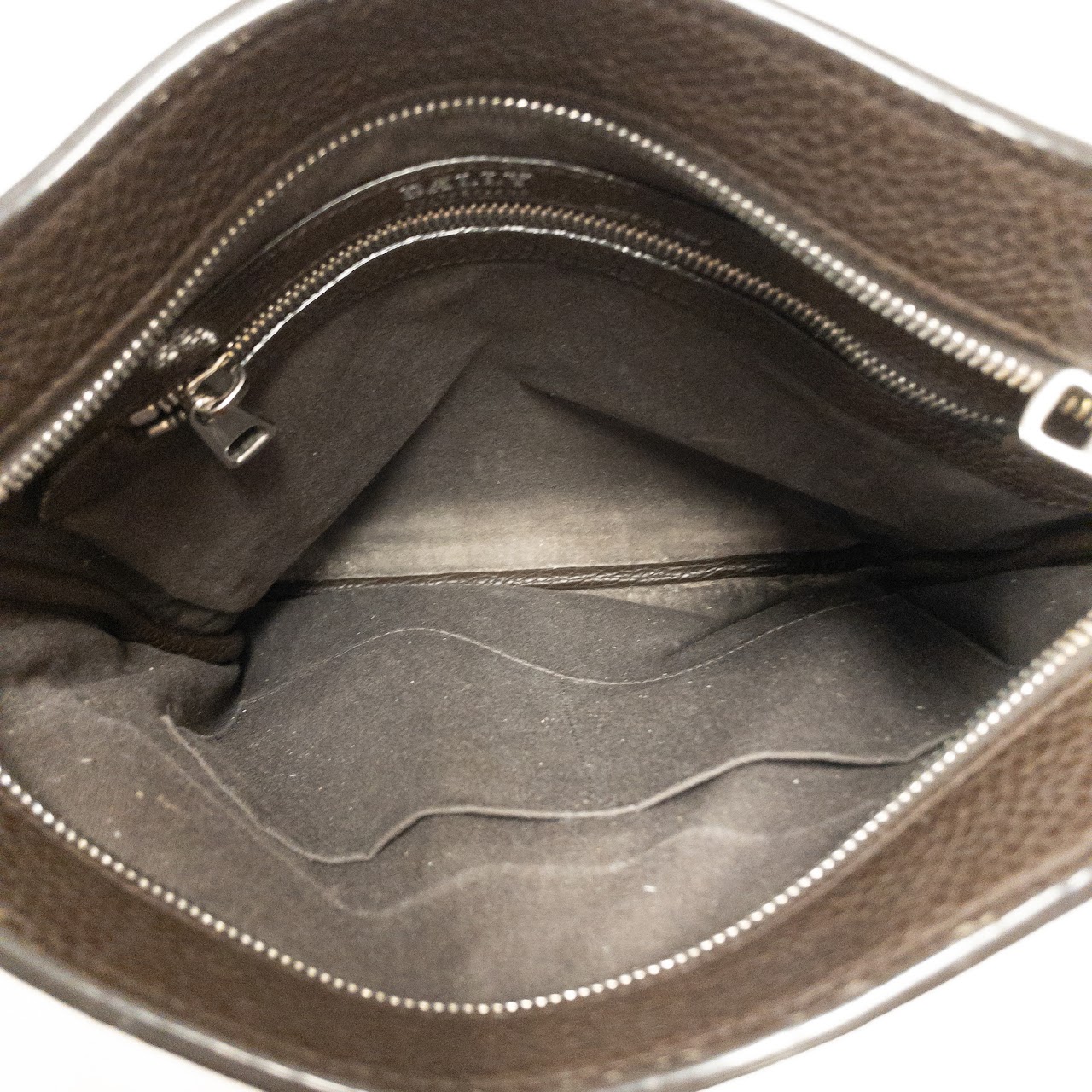 Bally Leather Messenger Bag