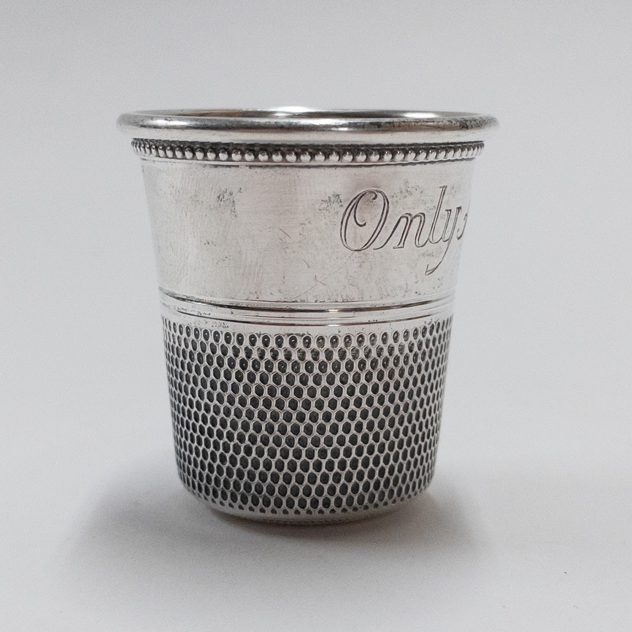 Sterling Silver Thimble Shot Glass