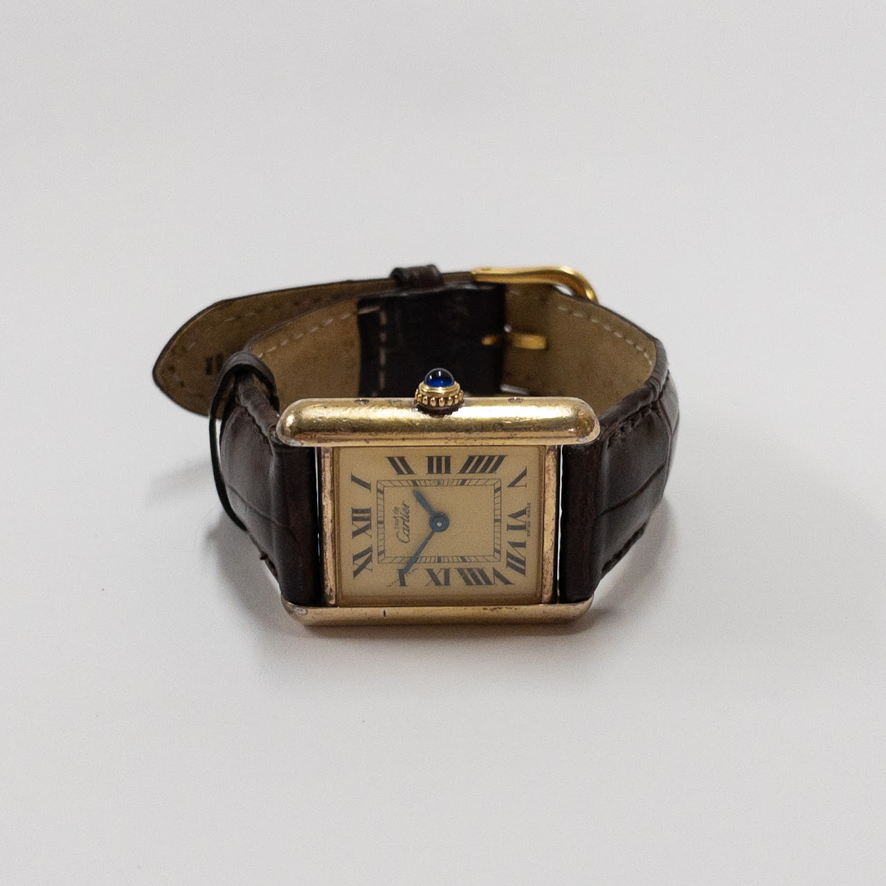 Cartier Must de Cartier Tank Louis Vermeil Wristwatch