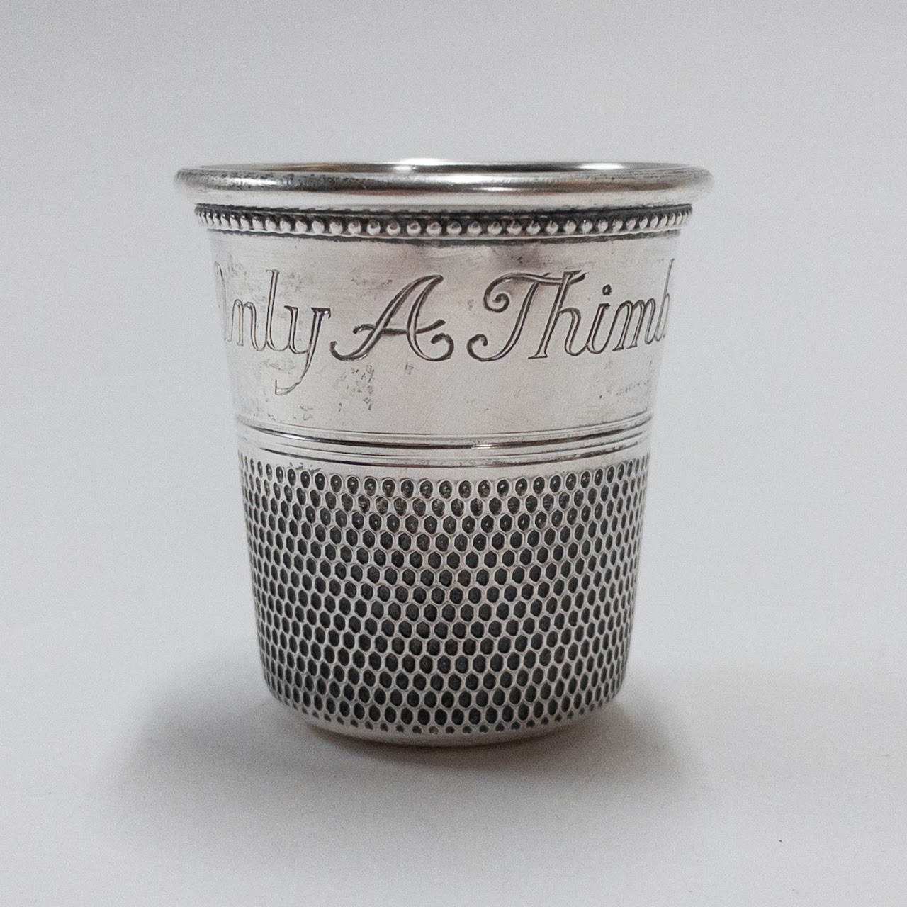 Sterling Silver Thimble Shot Glass