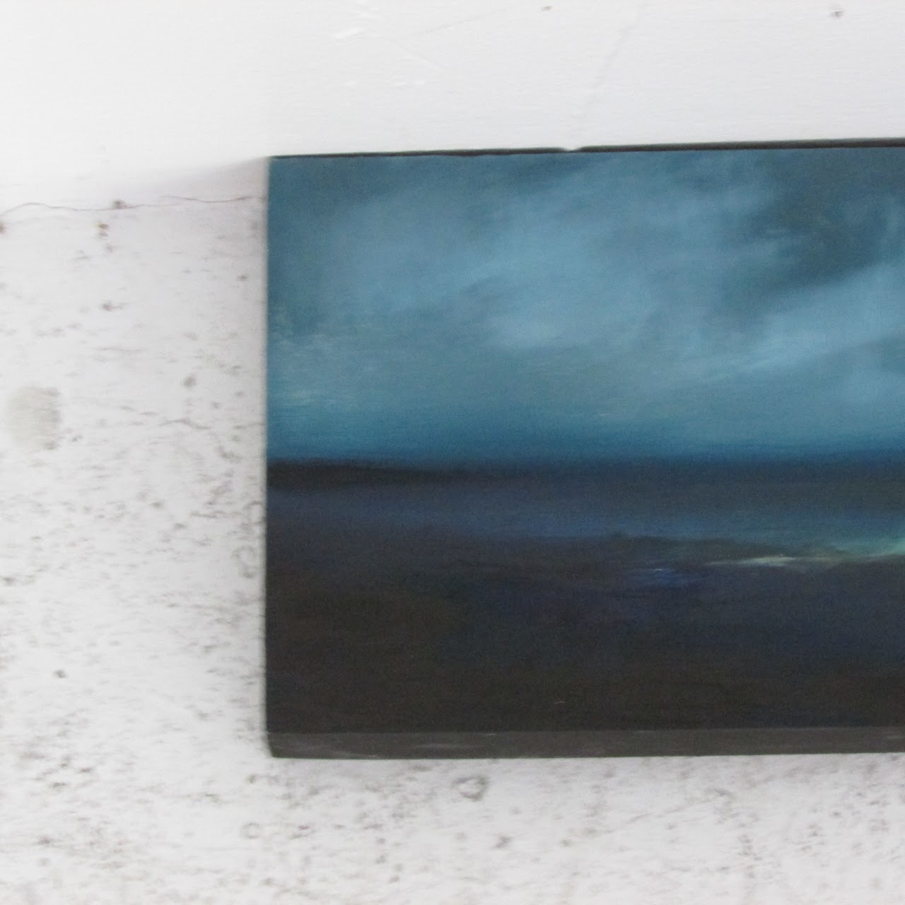 Bethany Peck 'Dark Sky' Signed Oil & Mixed Media Painting