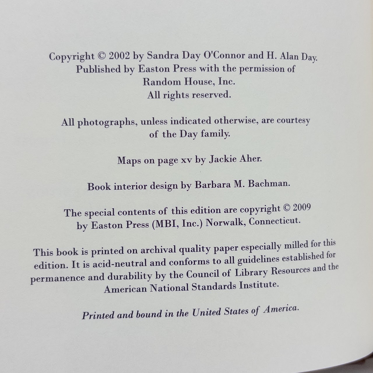 Signed Sandra Day O'Connor and H. Alan Day "Lazy B"...Collector Book