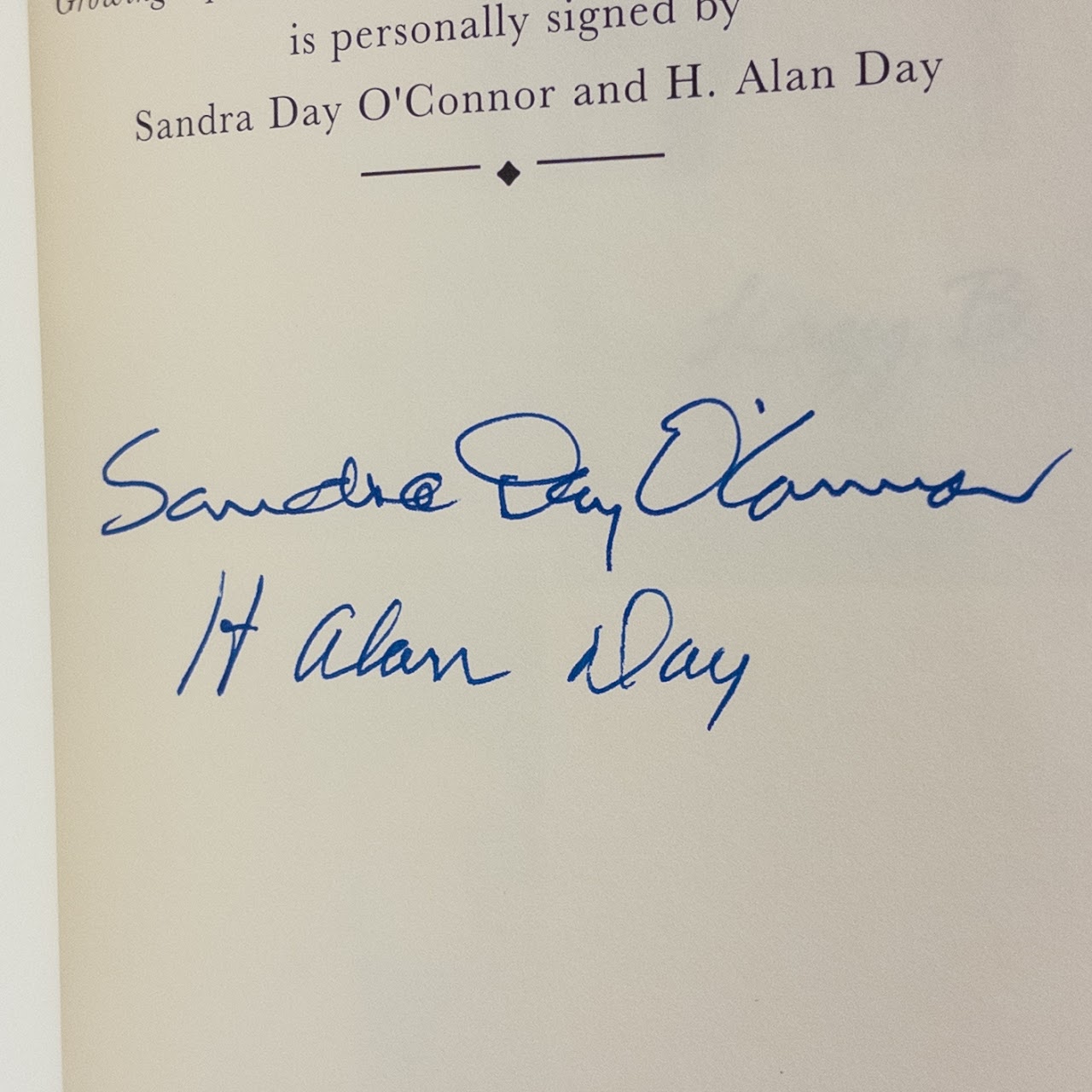 Signed Sandra Day O'Connor and H. Alan Day "Lazy B"...Collector Book