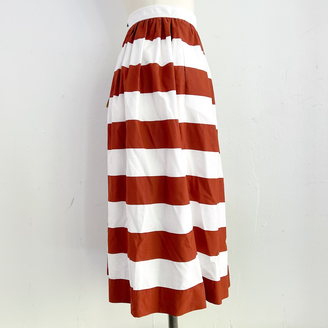 Piazza Sempione Striped Skirt