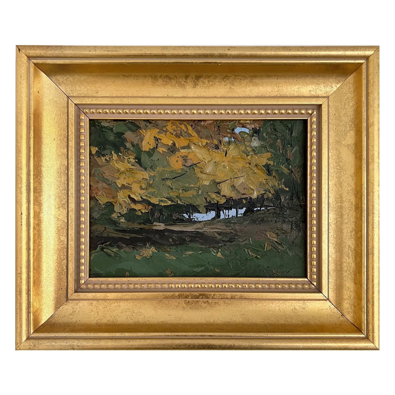 Mahopac Landscape Signed Oil Painting