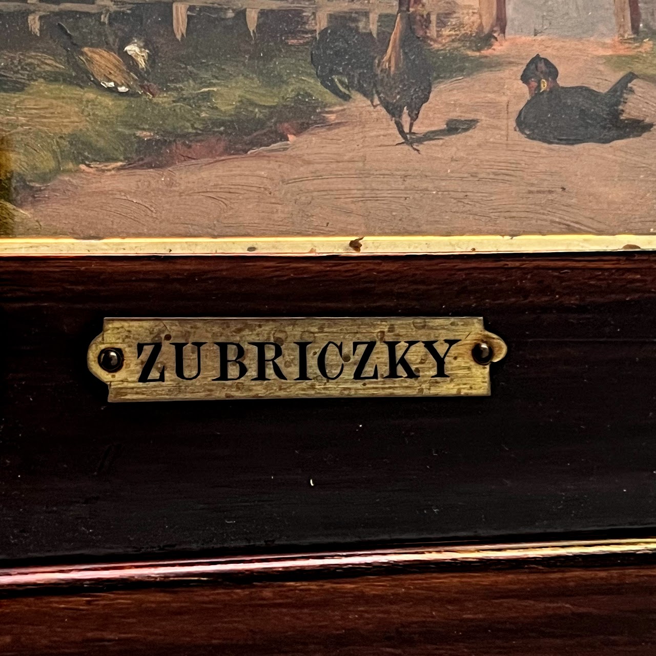 Zubriczky Pastoral Oil Painting