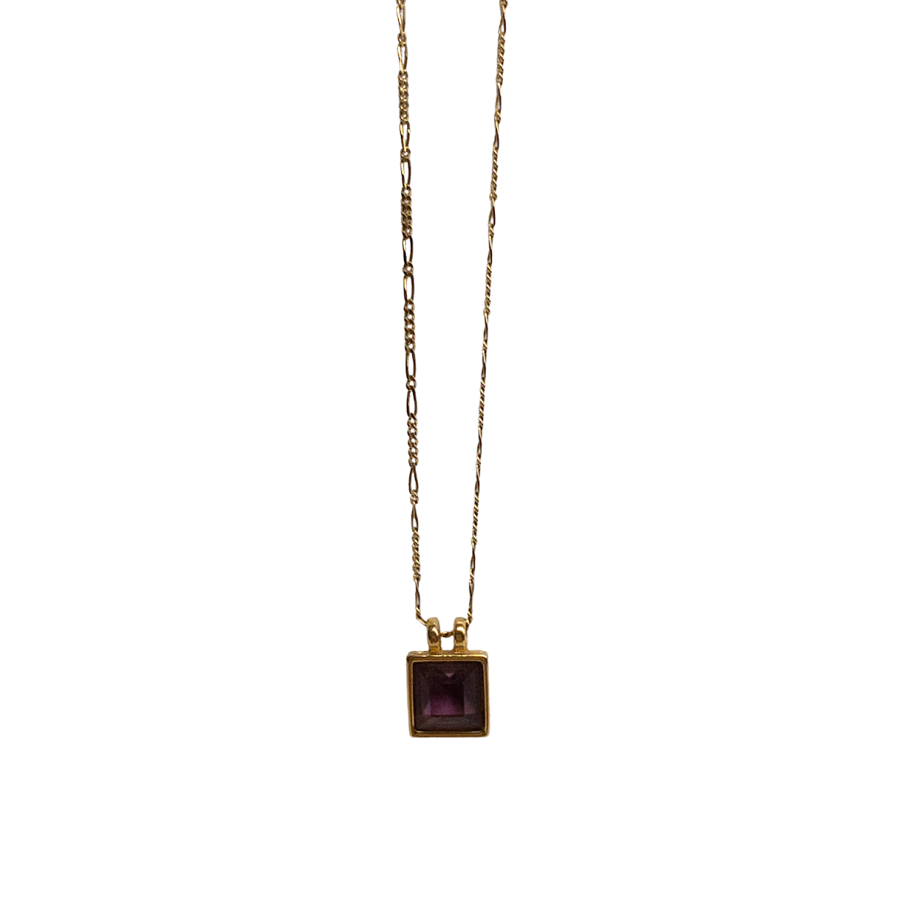 Givenchy Purple Stone Pendant