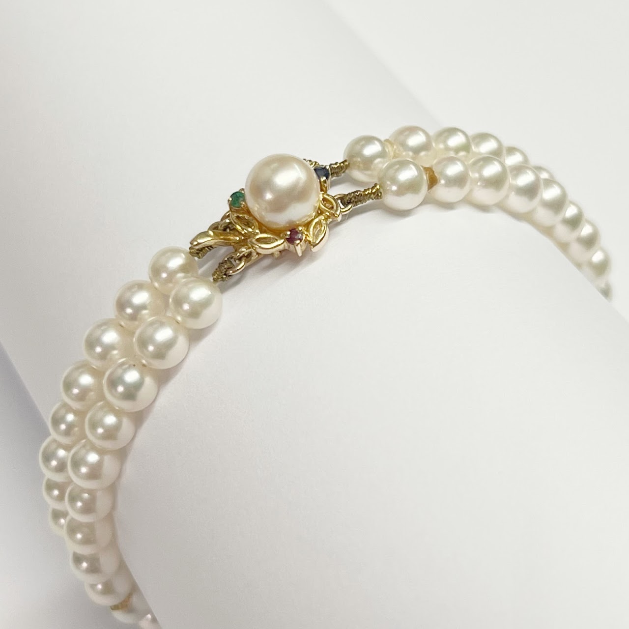 14K Gold & Pearl Bracelet