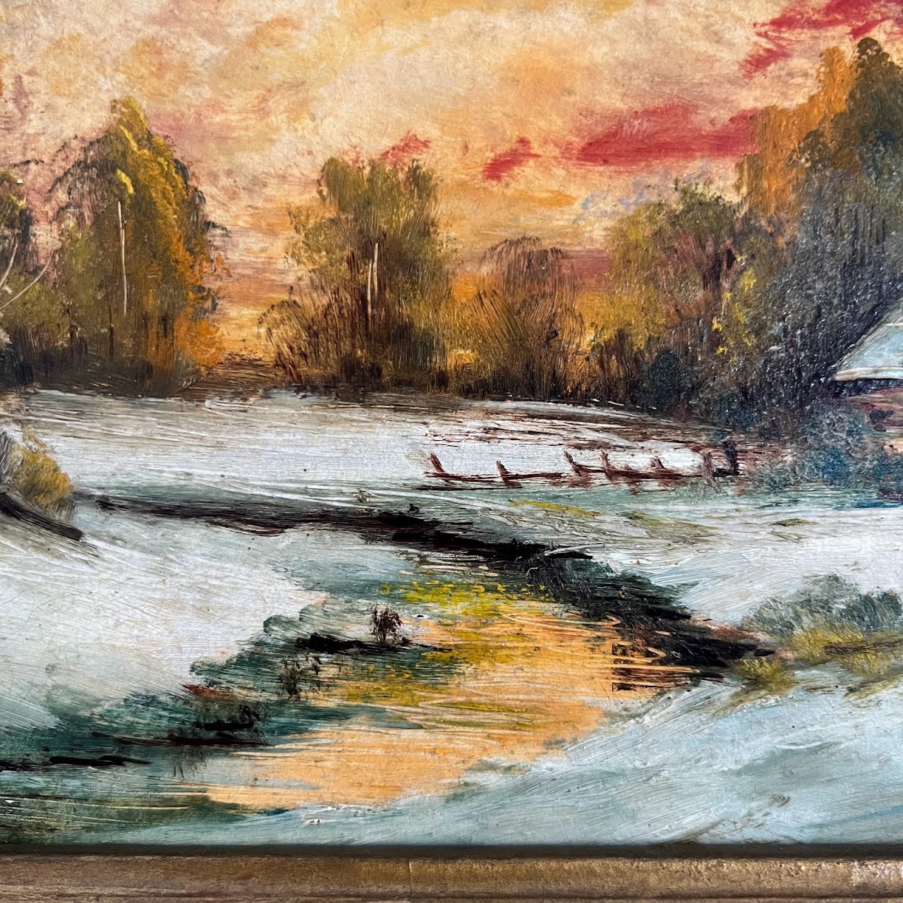 Welsch Signed Oil Painting #1