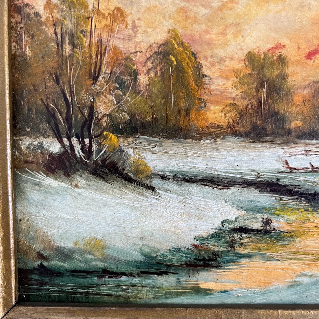 Welsch Signed Oil Painting #1