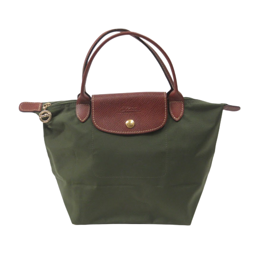 Longchamp Green Mini-Tote Bag