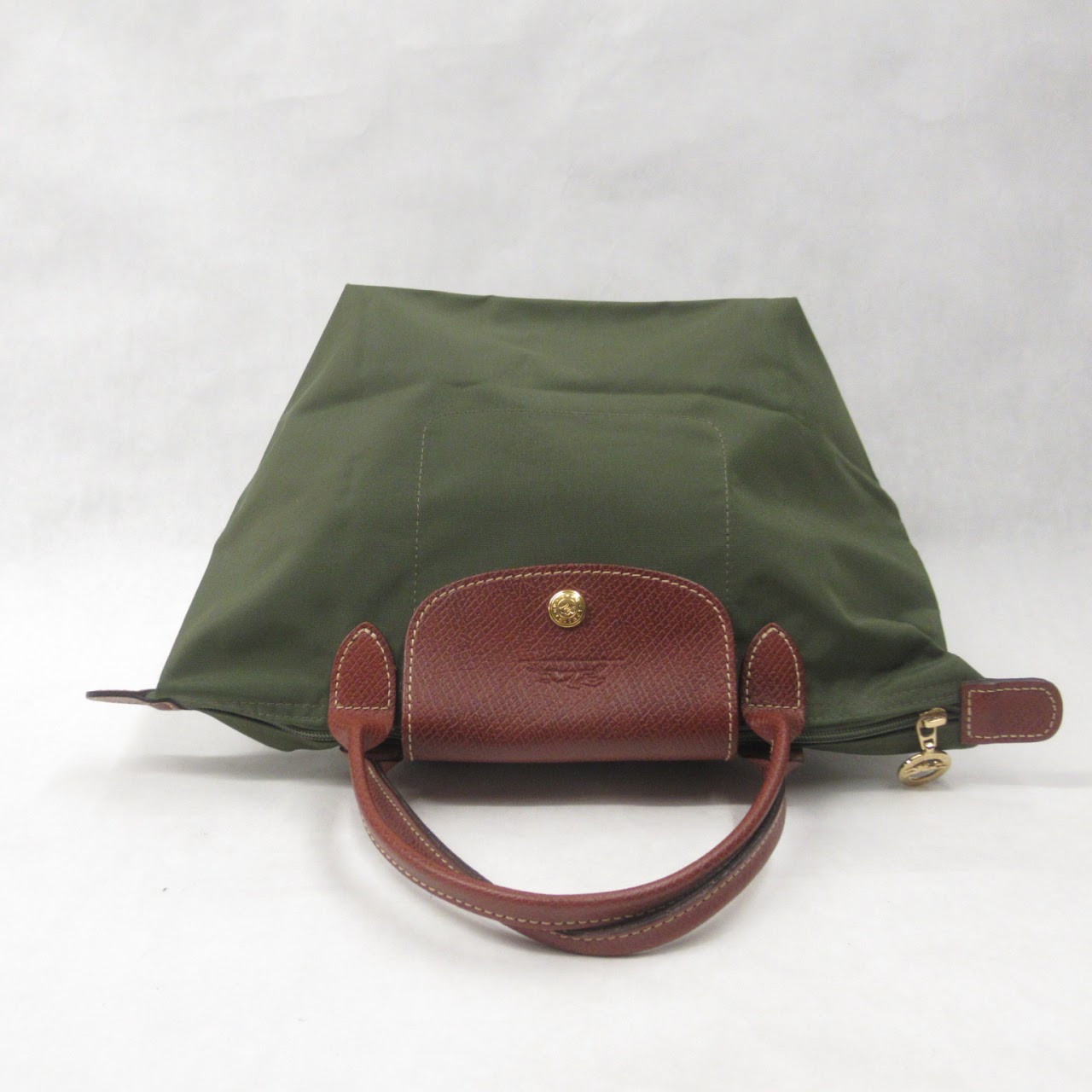 Longchamp Green Mini-Tote Bag