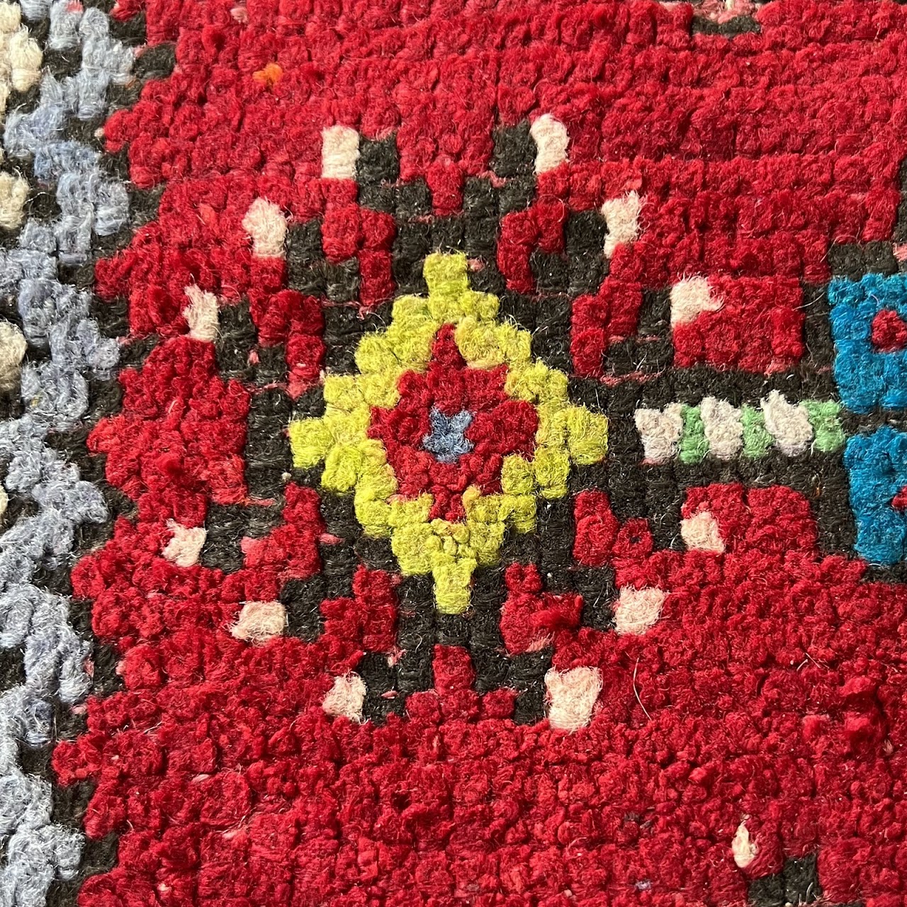 Tunisian Wool Area Rug