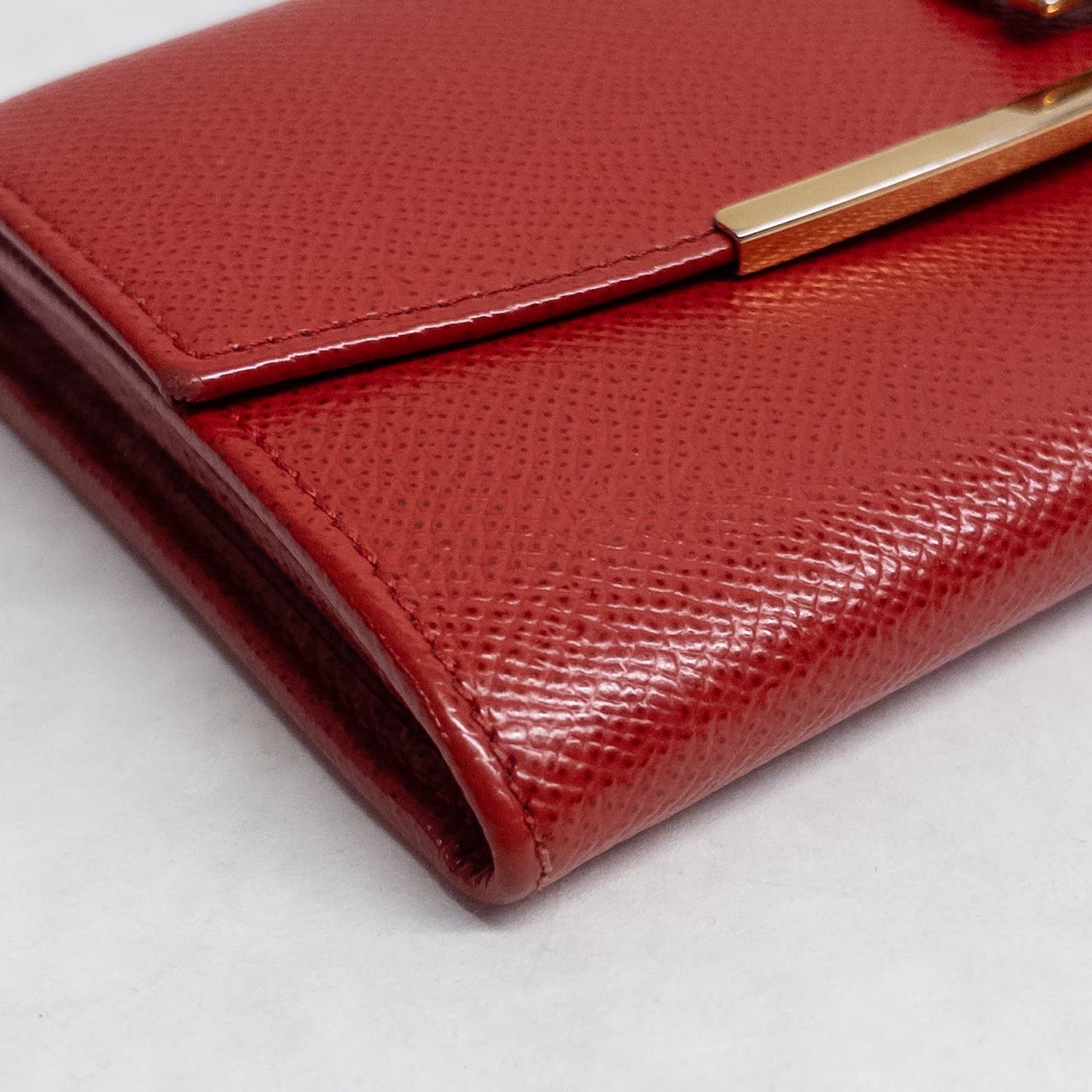 Salvatore Ferragamo Gancini Continental Wallet