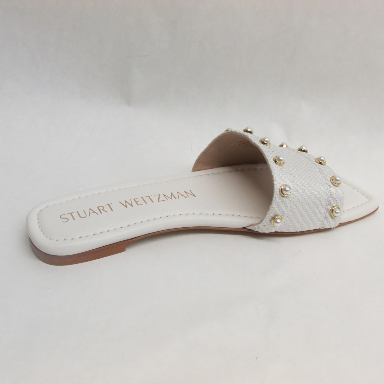 Stuart Weitzman NEW Pearl Slide Sandals