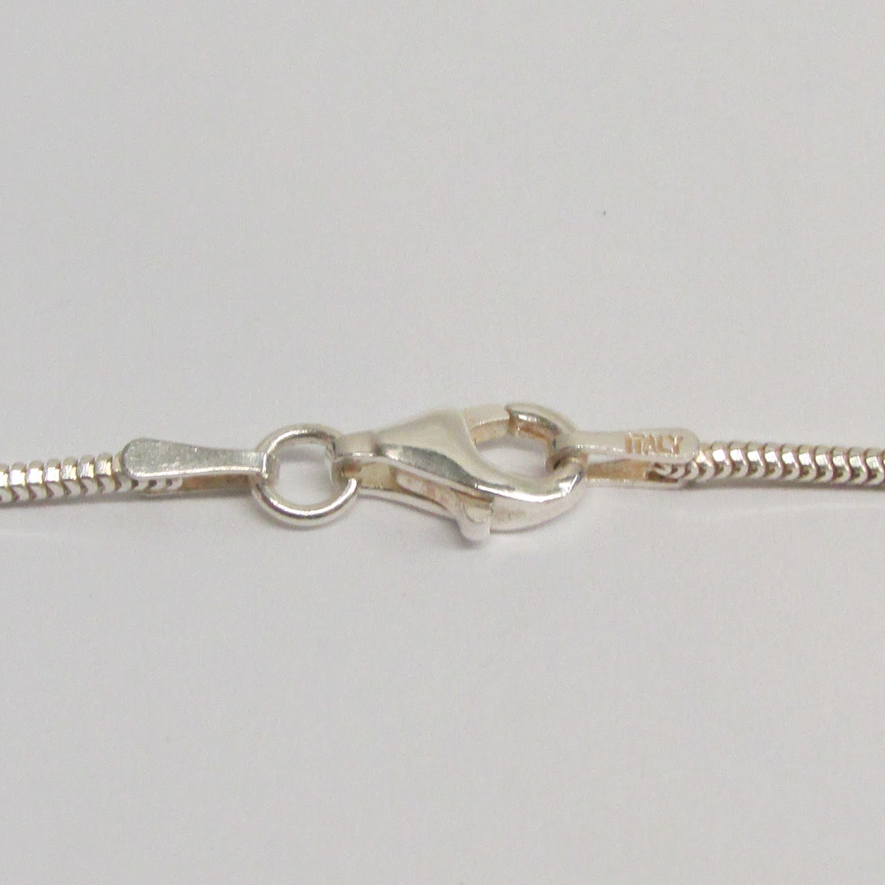 Sterling Silver Snake Chain Necklace