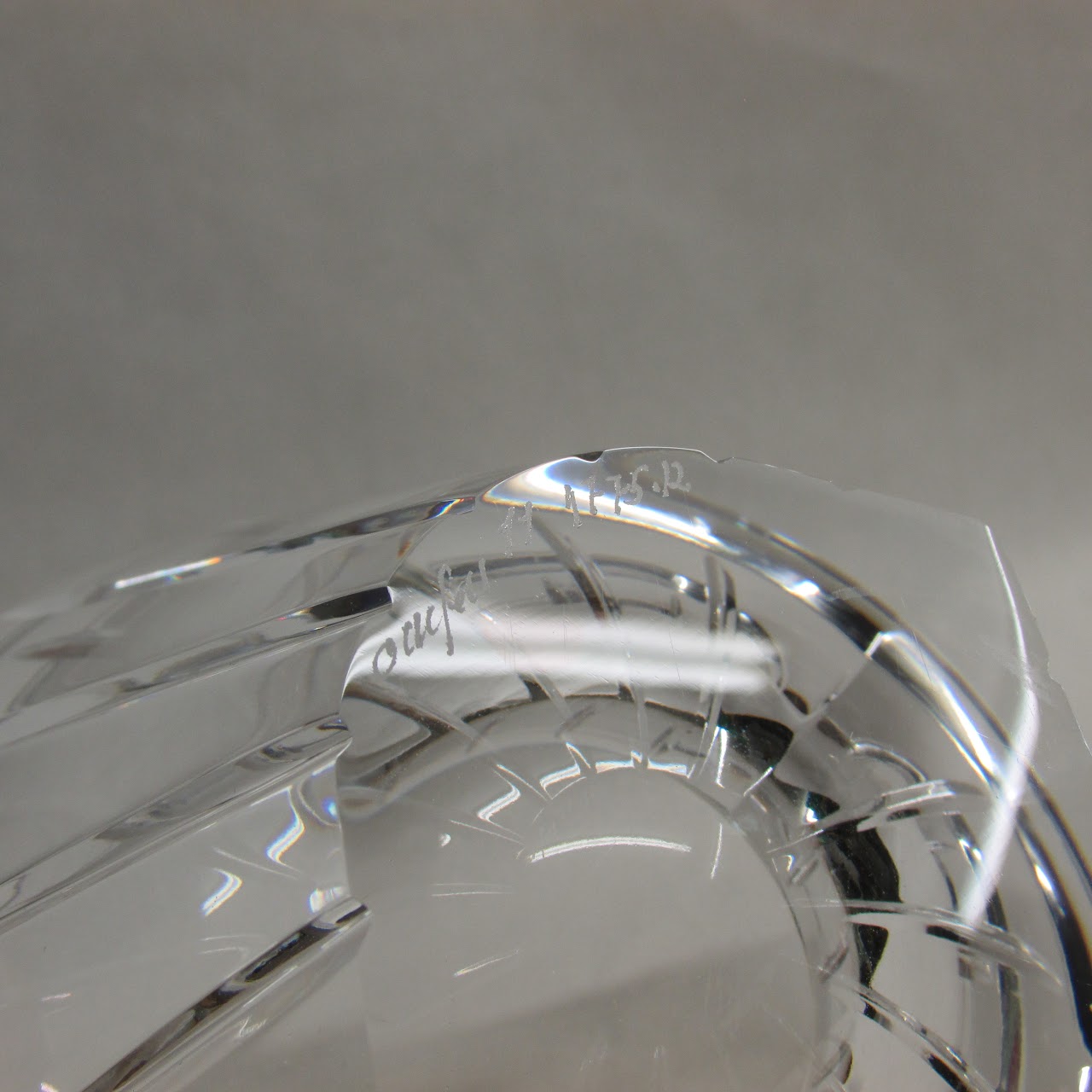 Orrefors Limited Edition Crystal Bowl