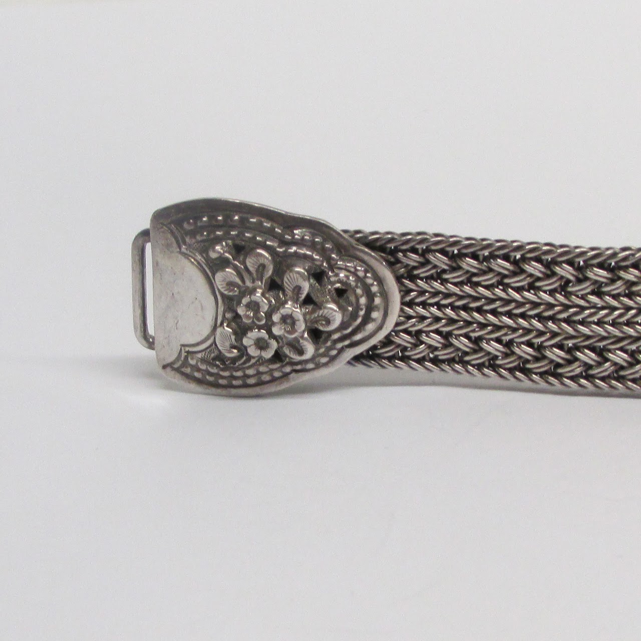 Sterling Silver Braided Belt