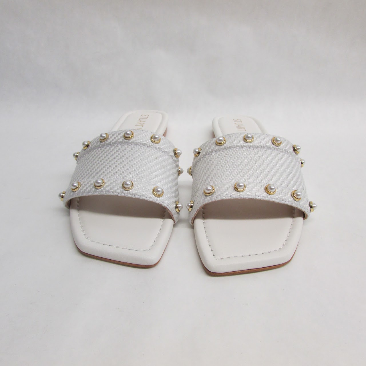 Stuart Weitzman NEW Pearl Slide Sandals