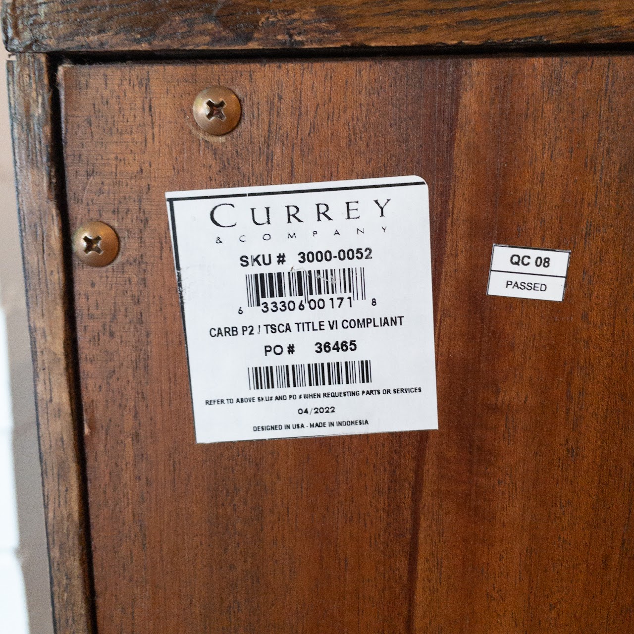 Currey & Company Arren Credenza