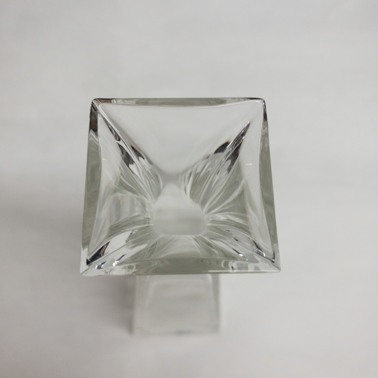 Tiffany & Co. Tapered Crystal Vase
