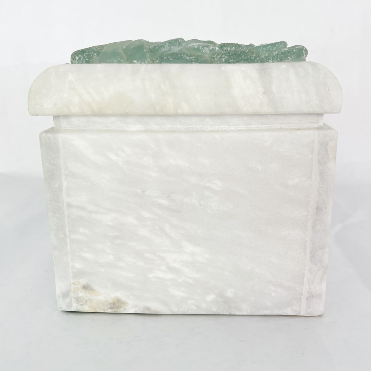 Palecek Seaglass & Marble Box