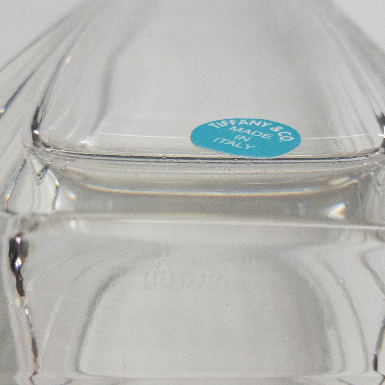 Tiffany & Co. Tapered Crystal Vase