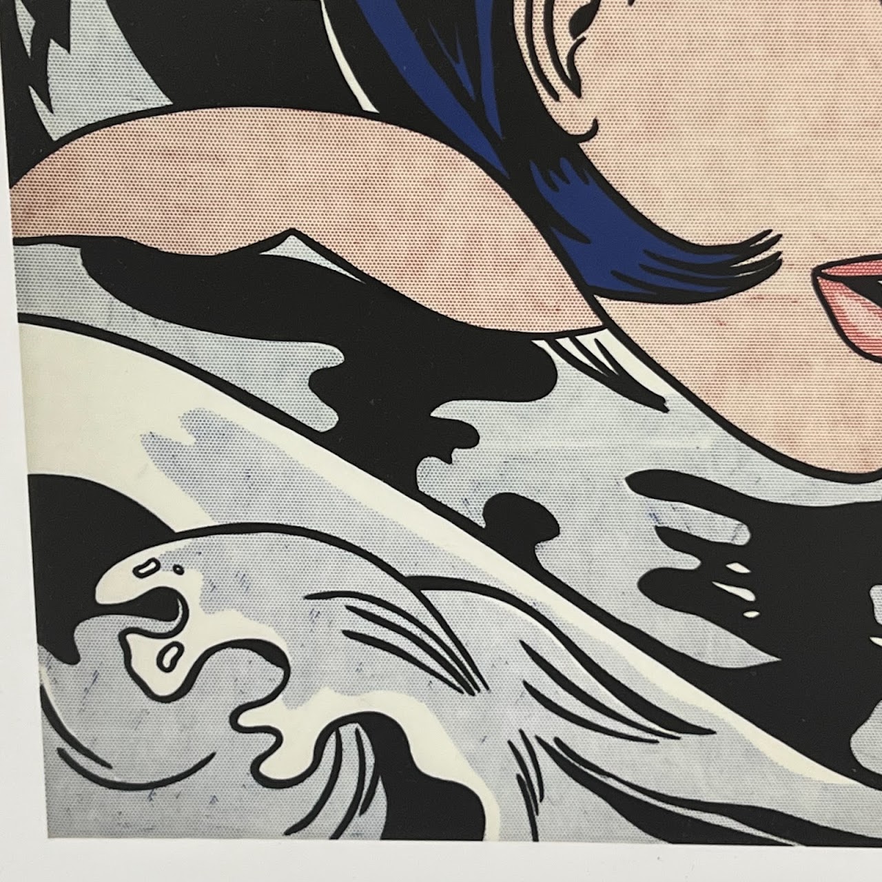 Roy Lichtenstein 'Drowning Girl' MoMA Print