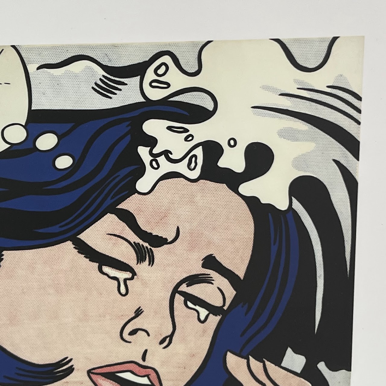 Roy Lichtenstein 'Drowning Girl' MoMA Print