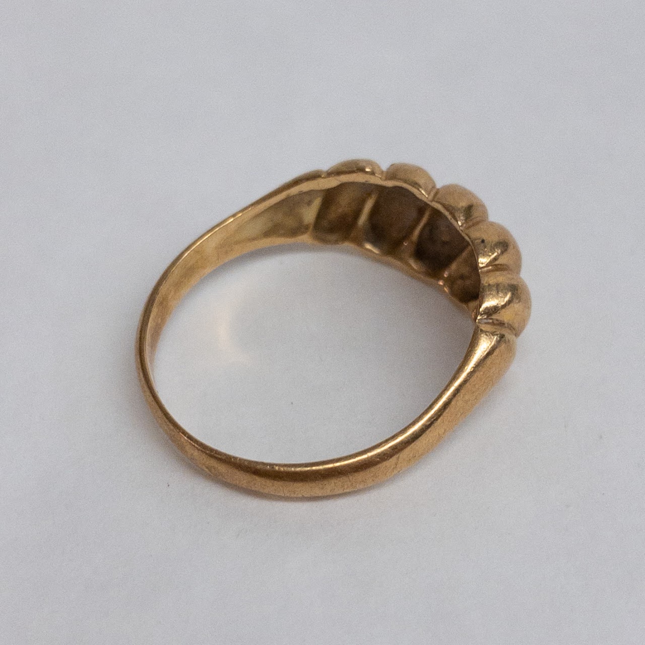 18K Gold Shrimp Ring