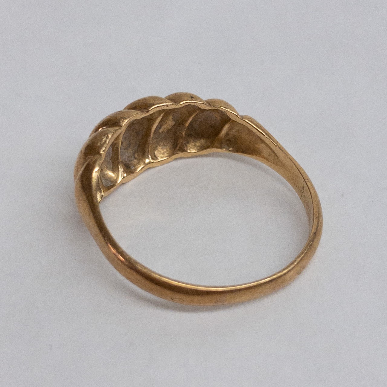 18K Gold Shrimp Ring