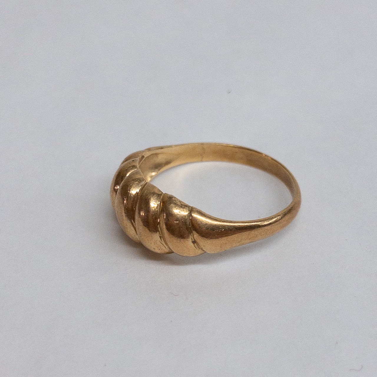 18K Gold Shrimp Ring