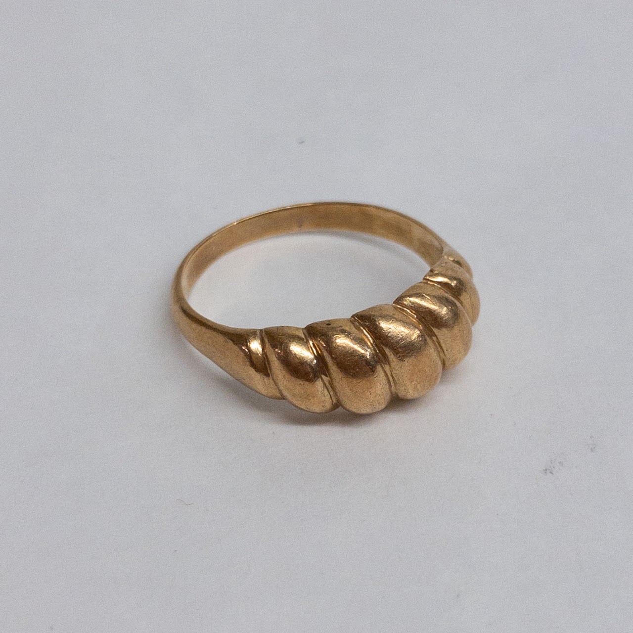 18K Gold Shrimp Ring