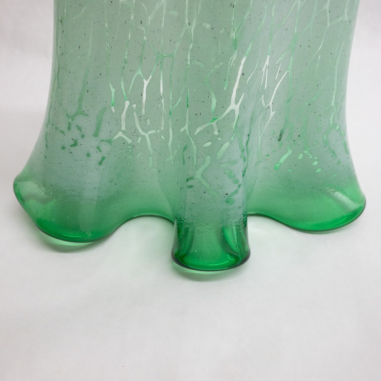 Tarnowiec Art Glass Lettuce Vase