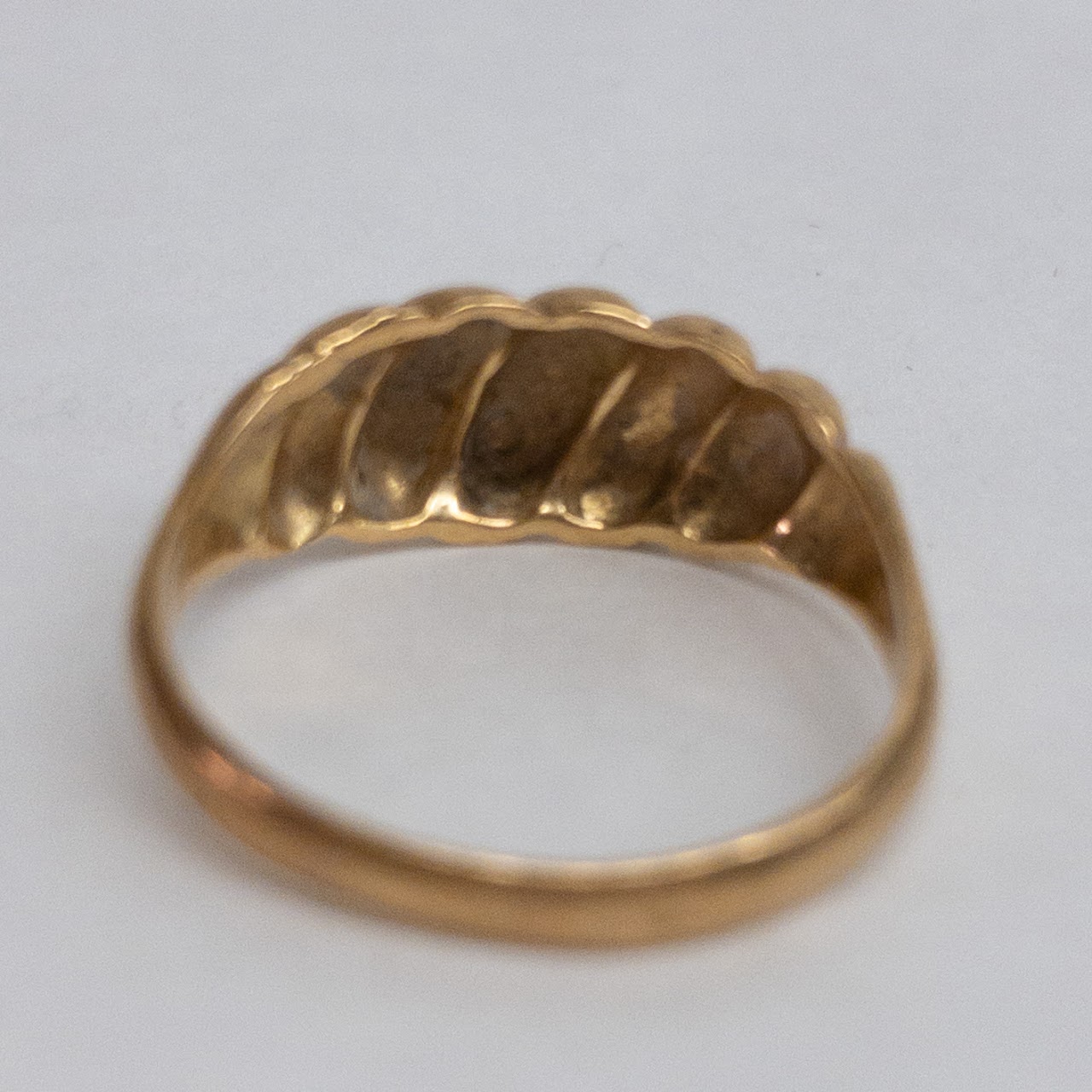 18K Gold Shrimp Ring