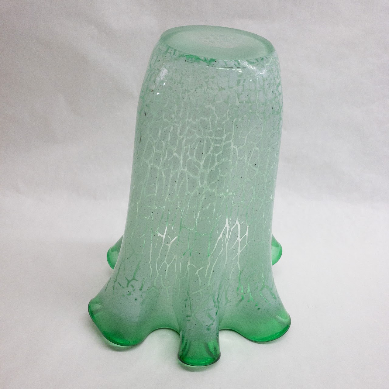 Tarnowiec Art Glass Lettuce Vase