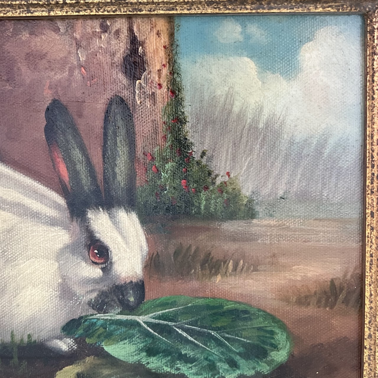 Buronson Rabbit Oil Painting #2