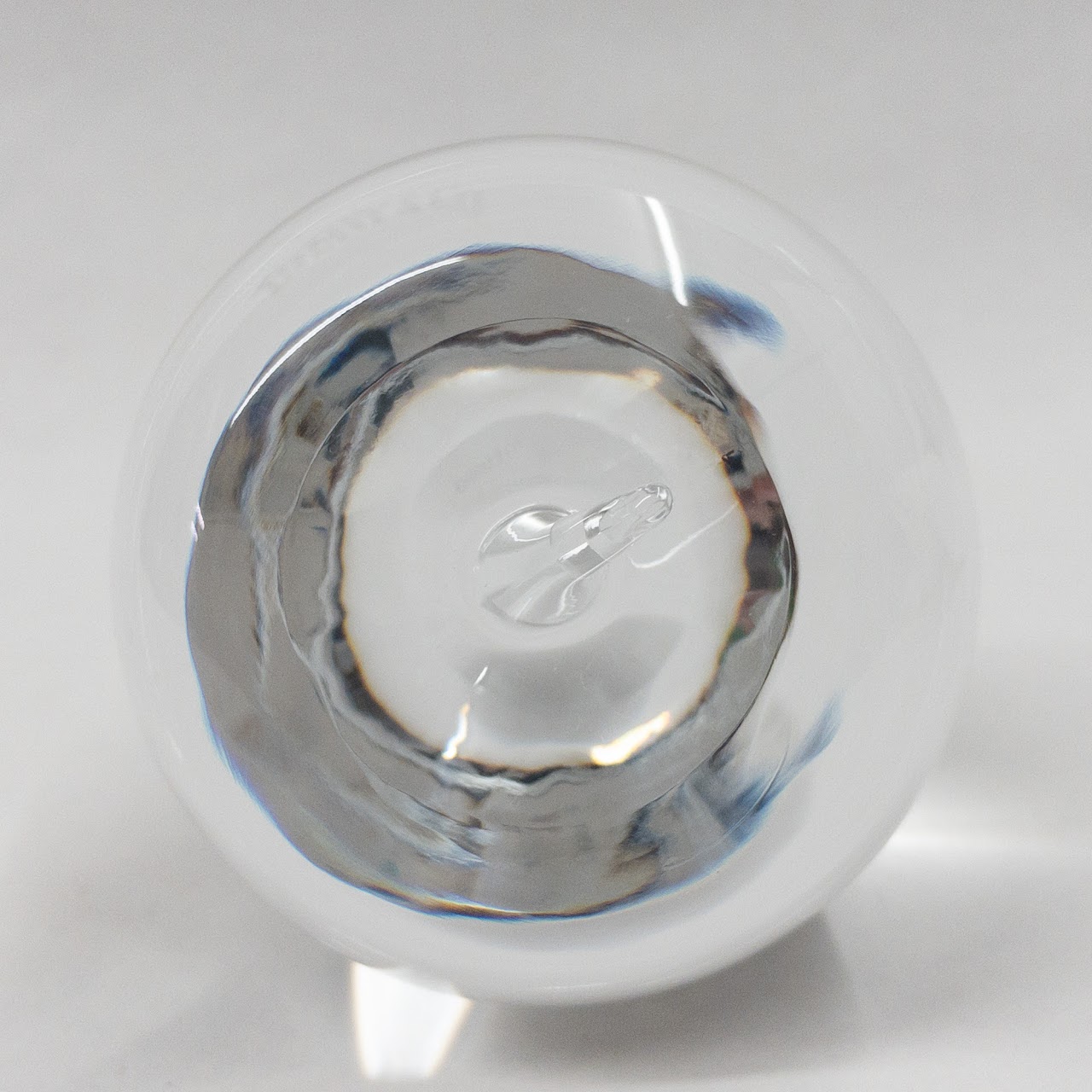 Tiffany & Co. Crystal Apple Paperweight