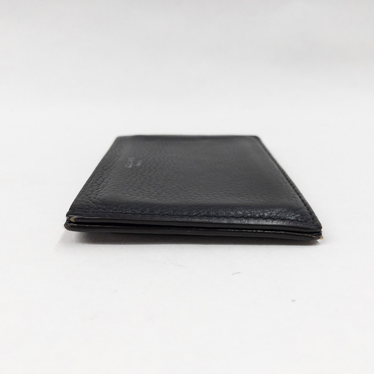 Céline Black & Yellow Three-Pocket Card Wallet