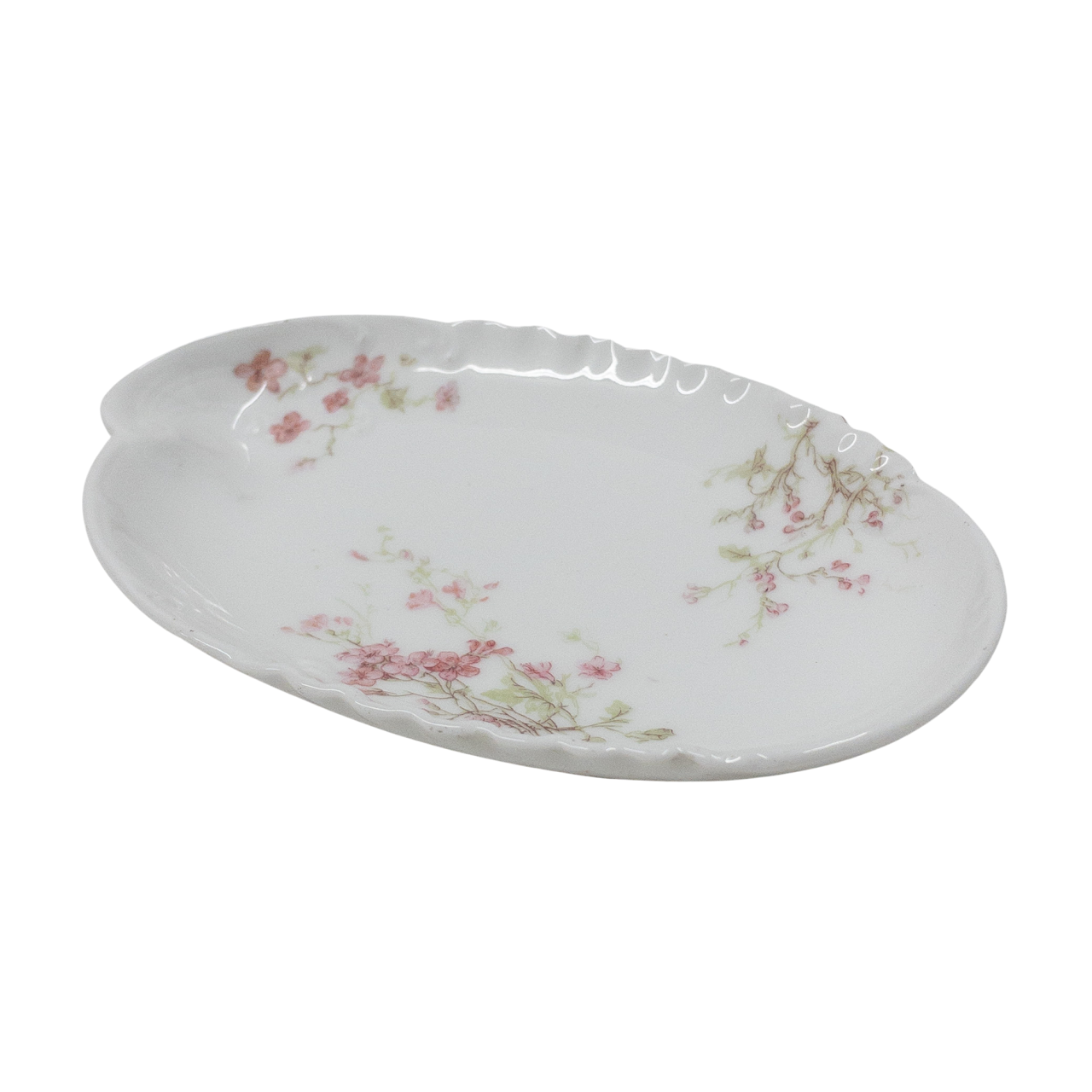 Haviland Limoges Floral Trinket Dish