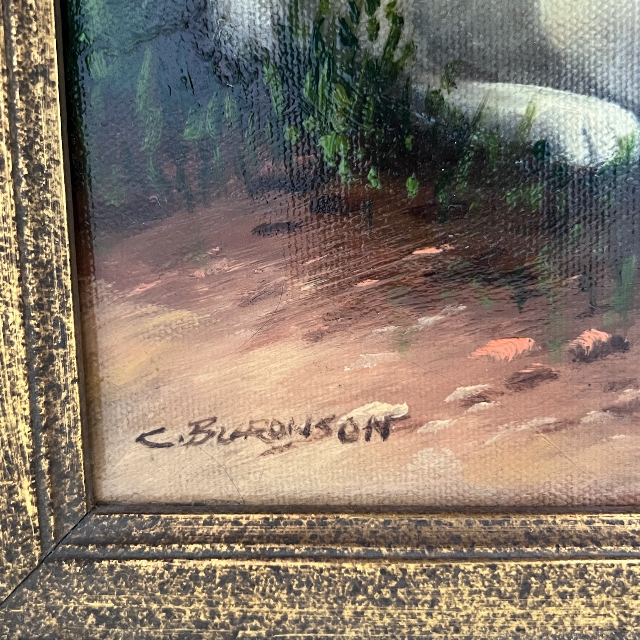 Buronson Rabbit Oil Painting #2