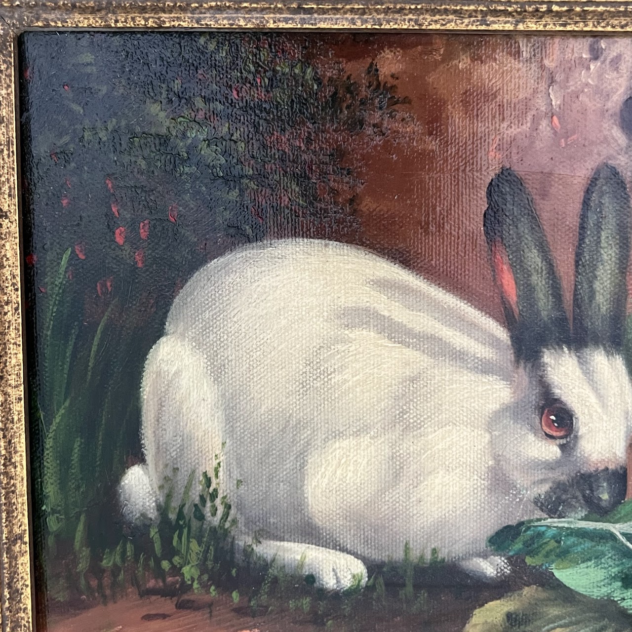 Buronson Rabbit Oil Painting #2