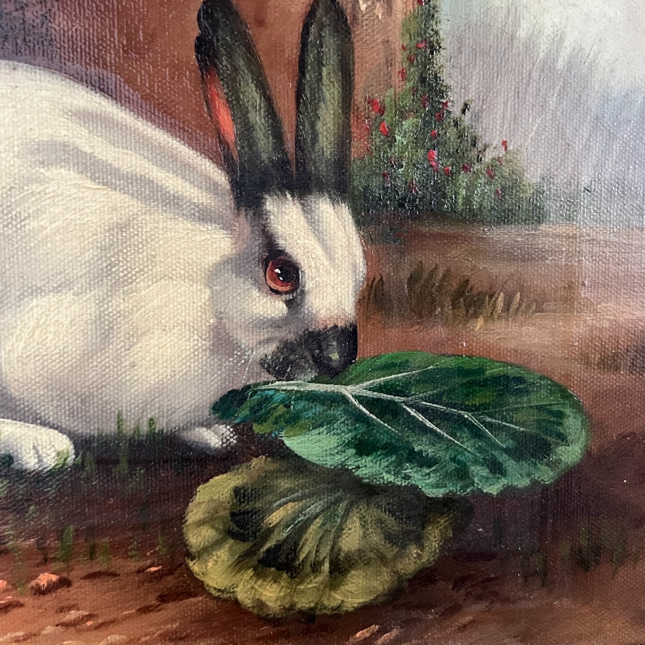 Buronson Rabbit Oil Painting #2