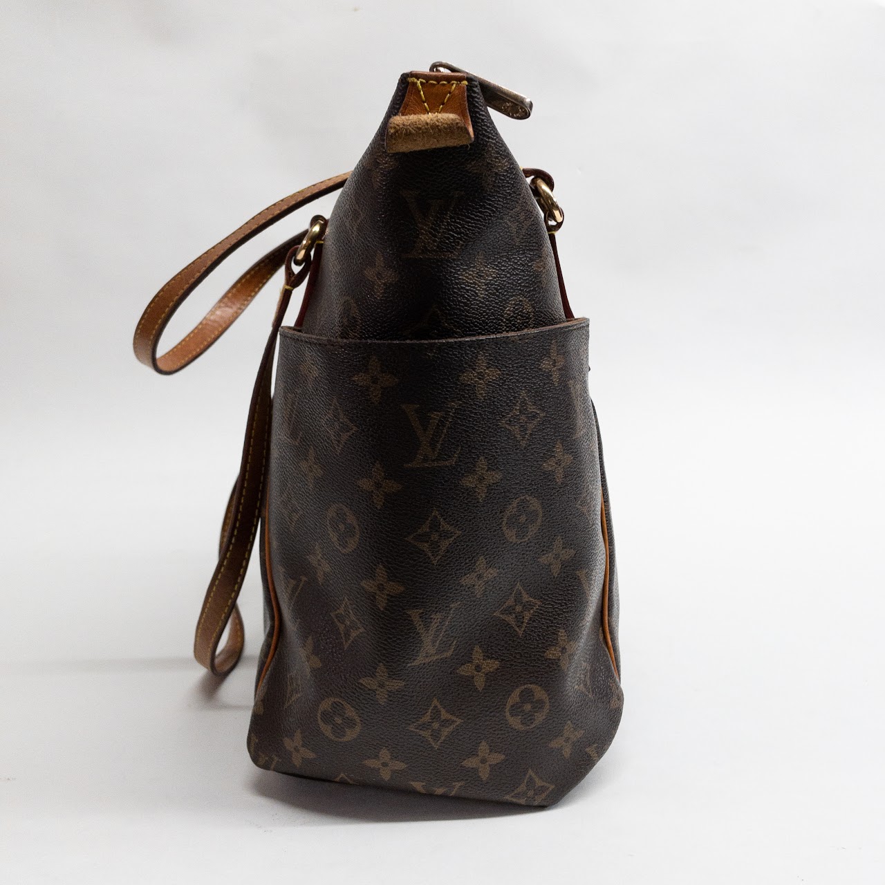 Louis Vuitton Totally Shoulder Bag MM Brown Canvas for sale online