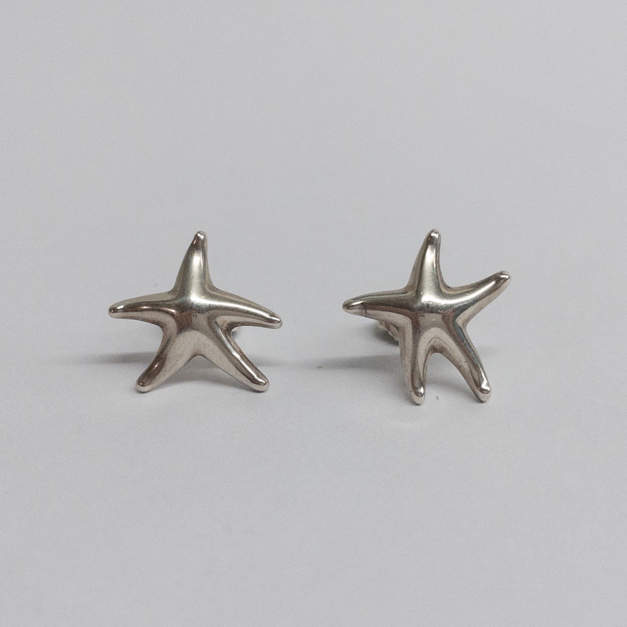 Elsa Peretti X Tiffany & Co.Sterling Silver Starfish Earrings